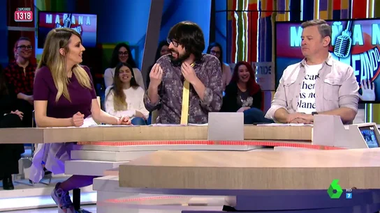 Quique Peinado estornuda en Zapeando Quique Peinado estornuda en Zapeando