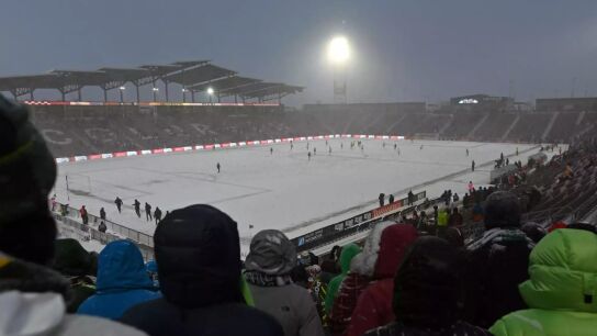 Partido entre los Colorado Rapids y los Portland Timbers en Denver