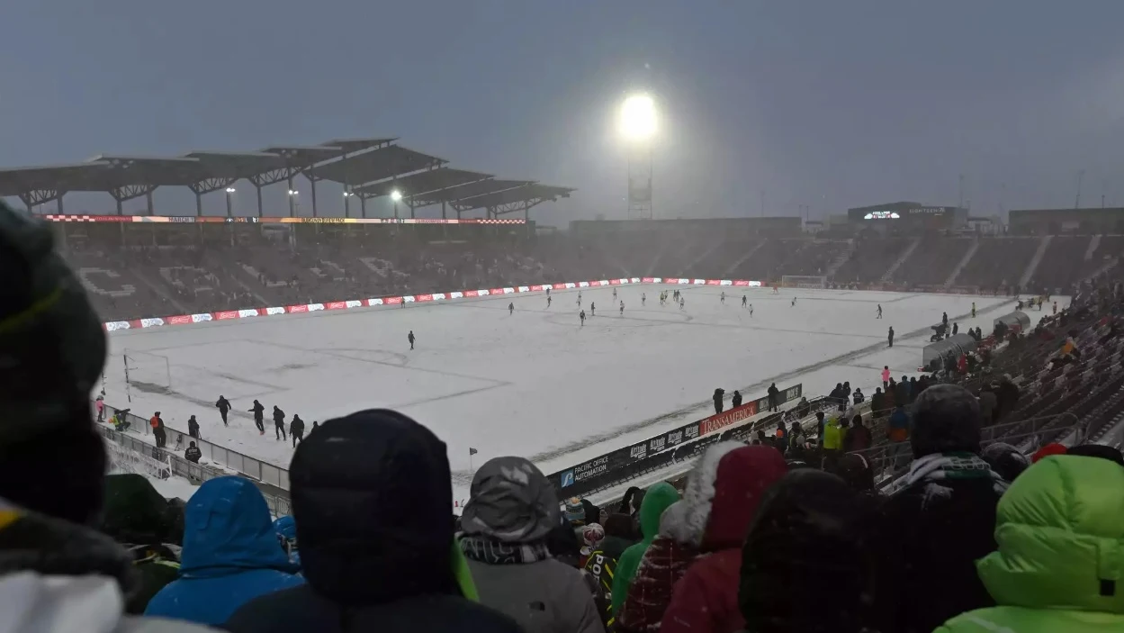 Partido entre los Colorado Rapids y los Portland Timbers en Denver