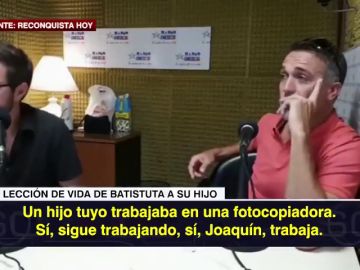 Lección de vida de Batistuta: así explica el motivo por el que su hijo trabaja en una fotocopiadora Lección de vida de Batistuta: así explica el motivo por el que su hijo trabaja en una fotocopiadora