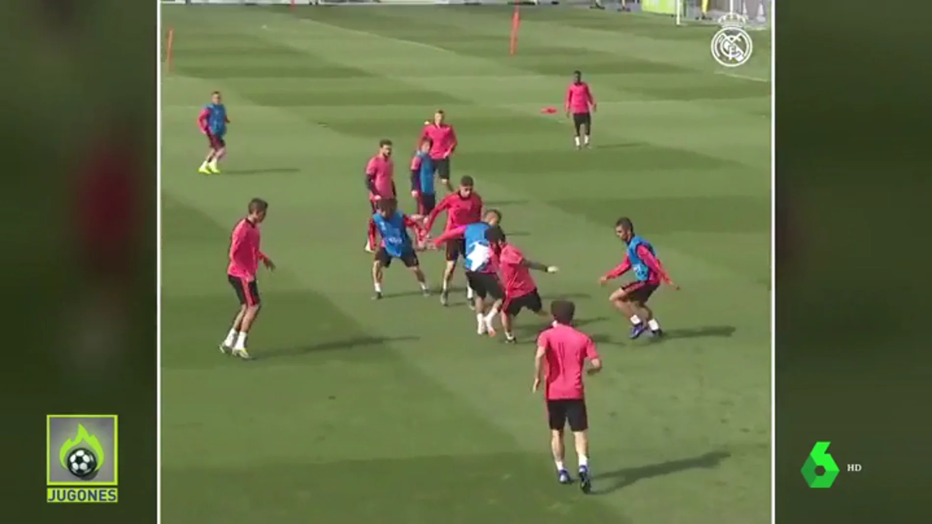 El jugadón de Isco en el entrenamiento del Real Madrid que se ha hecho viral
