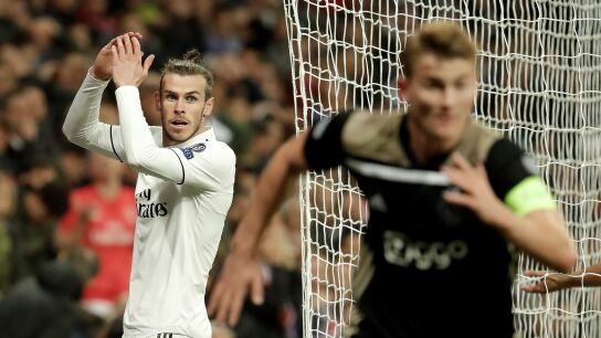 Bale lamenta una ocasi&oacute;n contra el Ajax