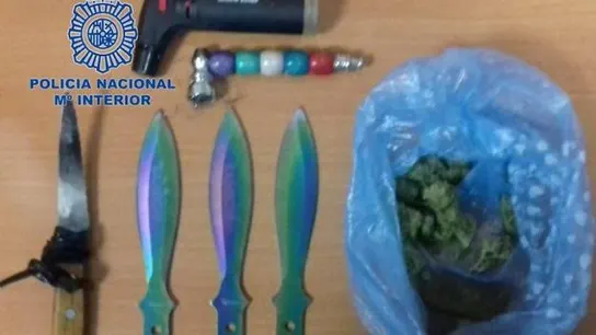 Artículos incautados al detenido Artículos incautados al detenido