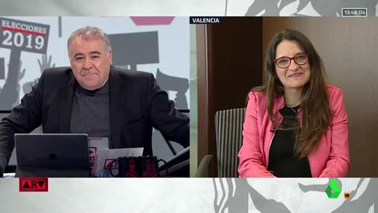 Mónica Oltra en ARV Mónica Oltra en ARV