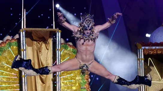 Drag Chuchi en su actuación Drag Chuchi en su actuación