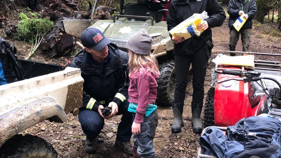 Una de las niñas encontradas tras 44 horas desaparecidas en un bosque