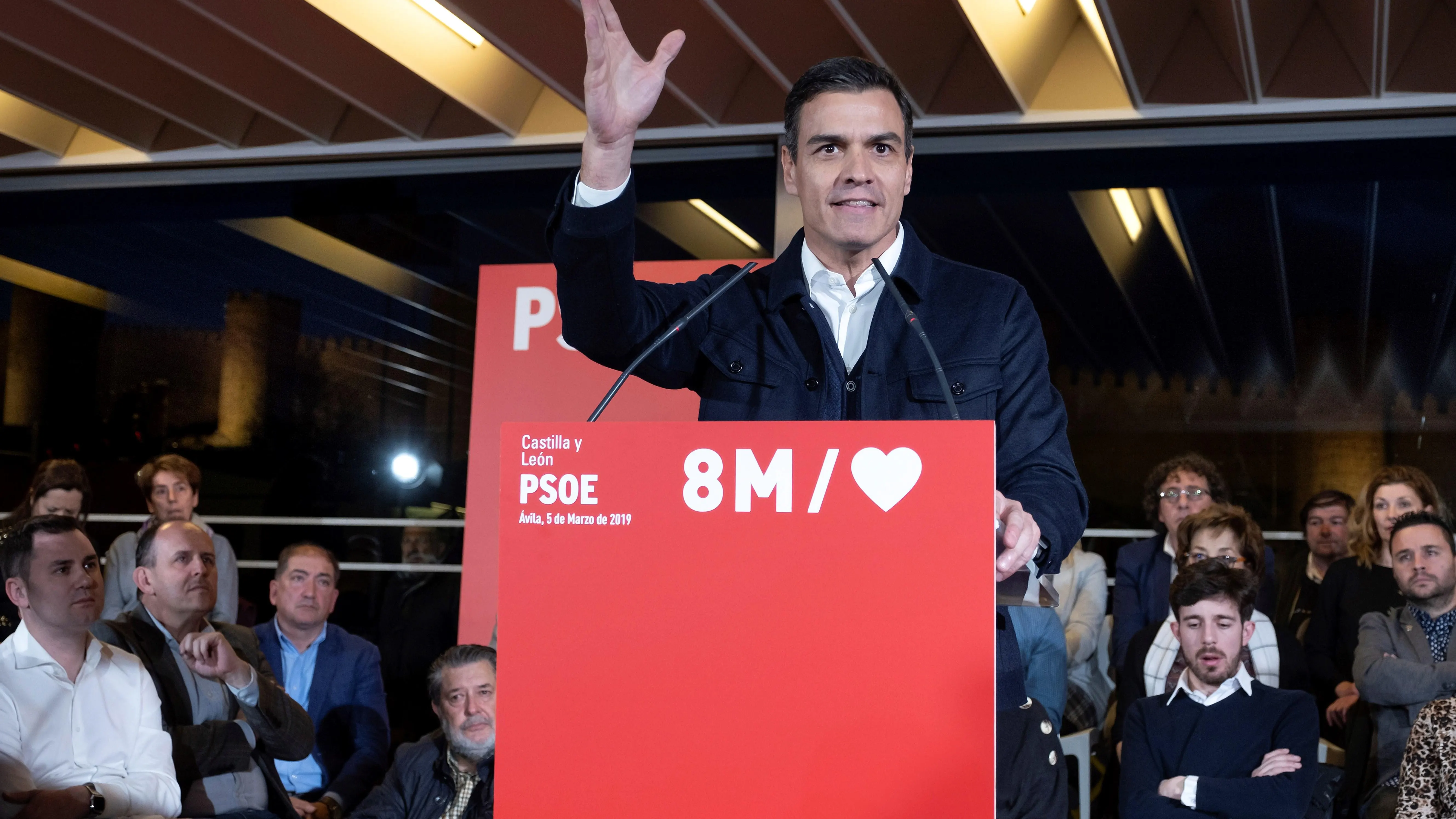 El presidente del Gobierno y secretario general del PSOE, Pedro Sánchez