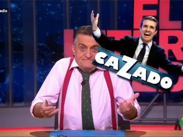 El Gran Wyoming y Pablo Casado El Gran Wyoming y Pablo Casado