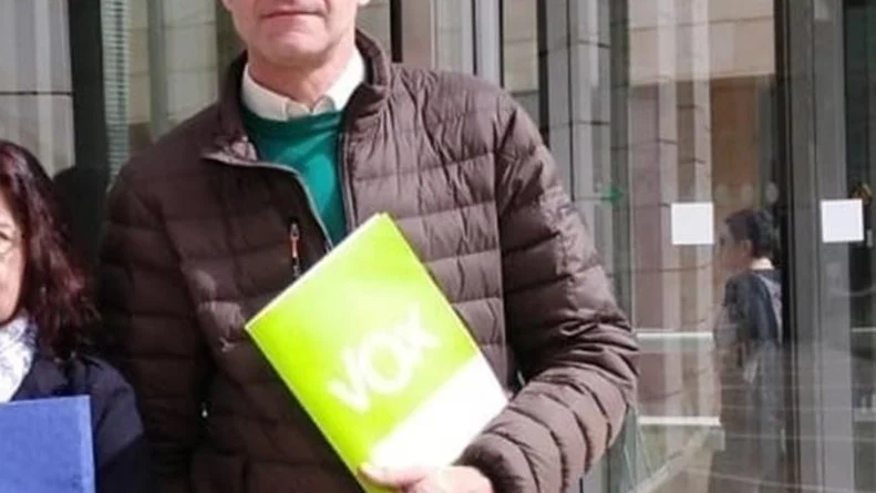 El presidente de Vox en Lleida, José Antonio Ortiz Cambray