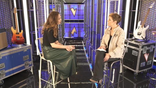 Eva González con Cristina Pardo Eva González con Cristina Pardo