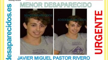 Imagen de un joven de 15 años desaparecido en Las Palmas de Gran Canaria