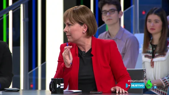 Uxue Barkos, en El Objetivo Uxue Barkos, en El Objetivo