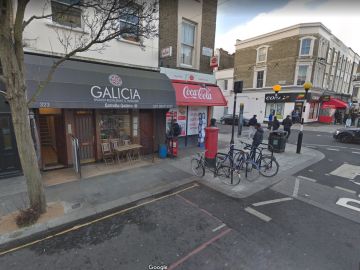 Restaurante 'Galicia' en Londres. Restaurante 'Galicia' en Londres.