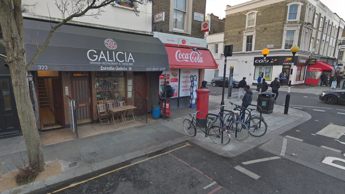 Restaurante 'Galicia' en Londres.