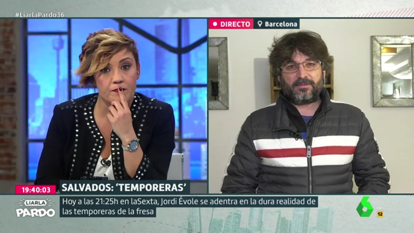 Jordi Évole, en Liarla Pardo Jordi Évole, en Liarla Pardo