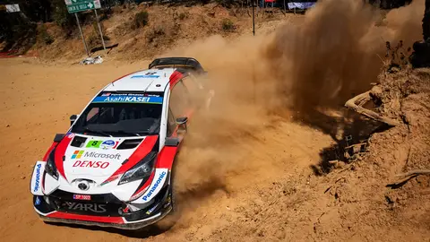 Ott Tänak se ponía el traje de las remontadas para alcanzar la 2ª plaza Ott Tänak se ponía el traje de las remontadas para alcanzar la 2ª plaza