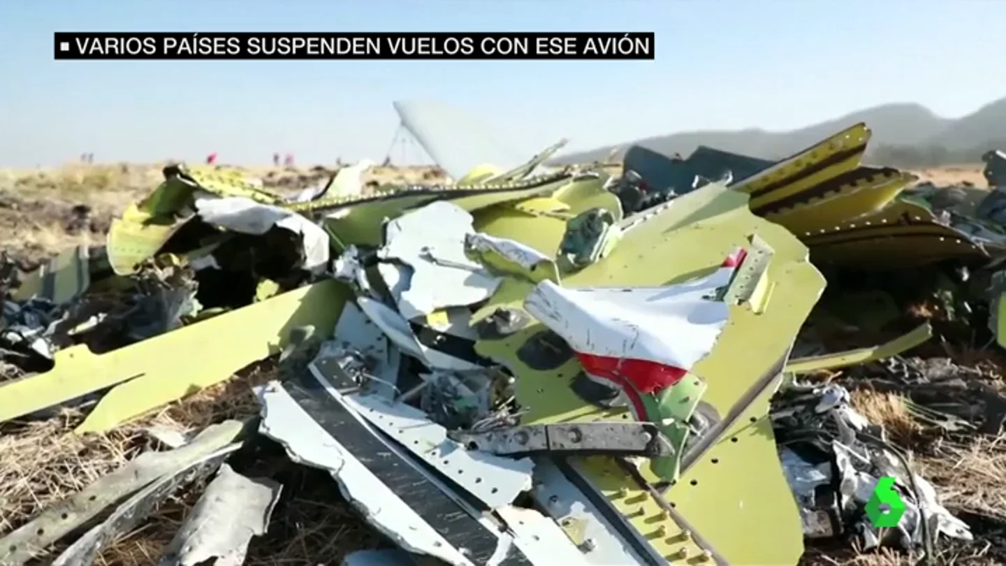 Hallan las cajas negras del avión siniestrado en Etiopía en el que murieron dos españles Hallan las cajas negras del avión siniestrado en Etiopía en el que murieron dos españles