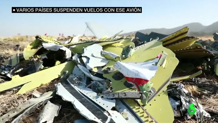 Hallan las cajas negras del avión siniestrado en Etiopía en el que murieron dos españles