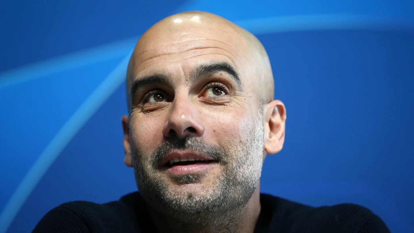 Pep Guardiola, en rueda de prensa Pep Guardiola, en rueda de prensa