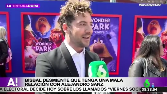 La entrevista de María Estévez a Bisbal en Arusitys: "Es mentira que me lleve mal con Alejandro Sanz" La entrevista de María Estévez a Bisbal en Arusitys: "Es mentira que me lleve mal con Alejandro Sanz"
