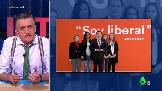 Wyoming desmonta a Rivera tras usar a Clara Campoamor para su feminismo Wyoming desmonta a Rivera tras usar a Clara Campoamor para su feminismo