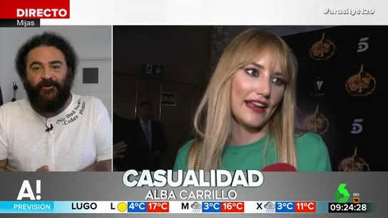 El Sevilla pide perdón a Alba Carrillo por sus palabras sobre su relación con Courtois: "Fui uno de los que dijo que ella era gafe" El Sevilla pide perdón a Alba Carrillo por sus palabras sobre su relación con Courtois: "Fui uno de los que dijo que ella era gafe"