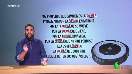 Dani Mateo revela por qué el discurso de Albert Rivera "vale tanto para venderte un país como una aspiradora" Dani Mateo revela por qué el discurso de Albert Rivera "vale tanto para venderte un país como una aspiradora"
