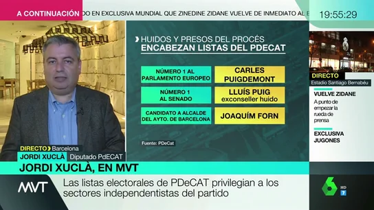Jordi Xuclà (PDeCAT): "Tenemos que hacer una reflexión profunda sobre cómo se confeccionan las listas" Jordi Xuclà (PDeCAT): "Tenemos que hacer una reflexión profunda sobre cómo se confeccionan las listas"
