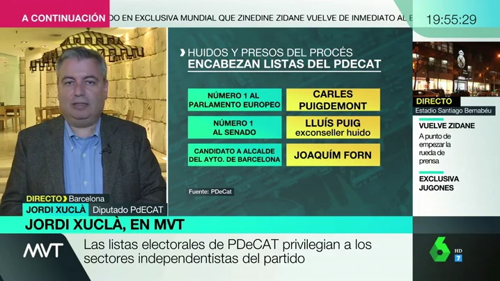 Jordi Xuclà (PDeCAT): "Tenemos que hacer una reflexión profunda sobre cómo se confeccionan las listas"