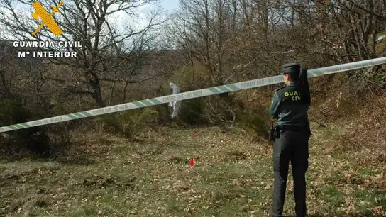 Guardia Civil Restos huimanos en Areños
