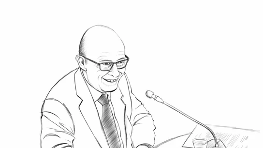 El exministro Montoro también acudió a comparecer en el proceso judicial El exministro Montoro también acudió a comparecer en el proceso judicial