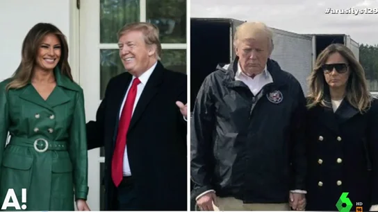Los detalles que podrían confirmar que una doble sustituye a Melania Trump en los actos oficiales Los detalles que podrían confirmar que una doble sustituye a Melania Trump en los actos oficiales