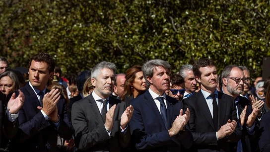 Pablo Casado, Ángel Garrido, Fernando Grande-Marlaska, Albert Rivera Pablo Casado, Ángel Garrido, Fernando Grande-Marlaska, Albert Rivera