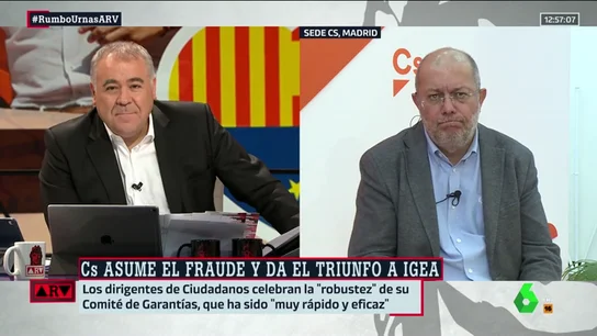 Francisco Igea en ARV Francisco Igea en ARV