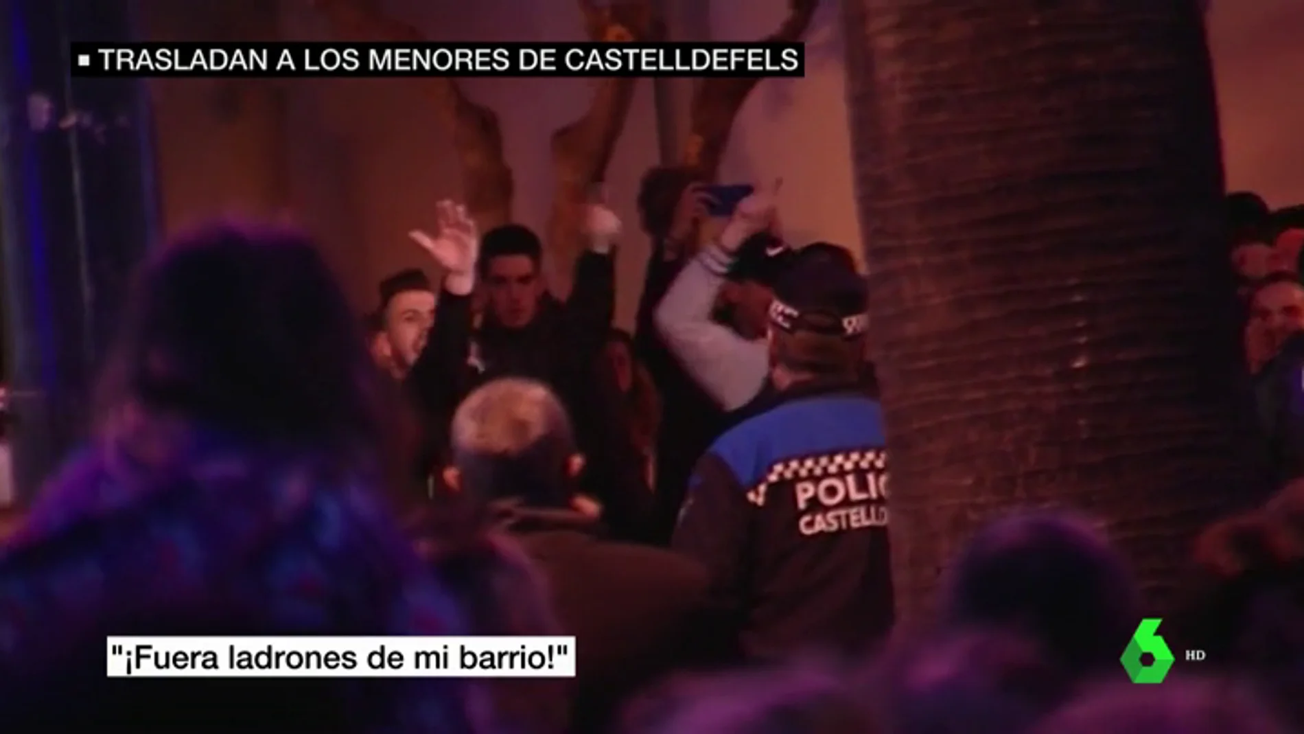 La situación de los menores migrantes divide a los vecinos de Castelldefels