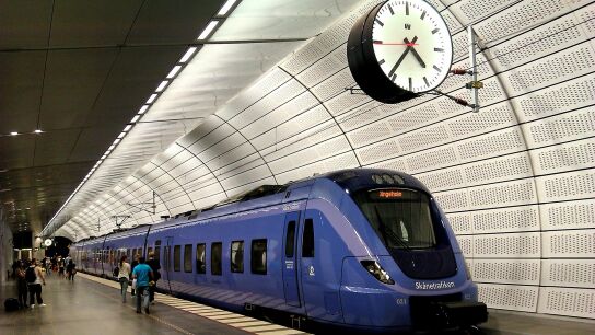 Imagen de un tren en Suecia (Archivo)