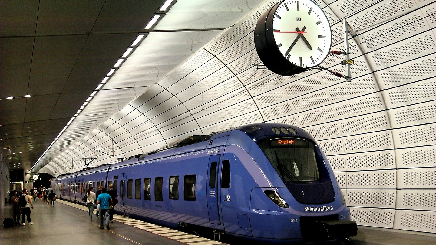 Imagen de un tren en Suecia (Archivo) Imagen de un tren en Suecia (Archivo)