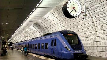 Imagen de un tren en Suecia (Archivo)