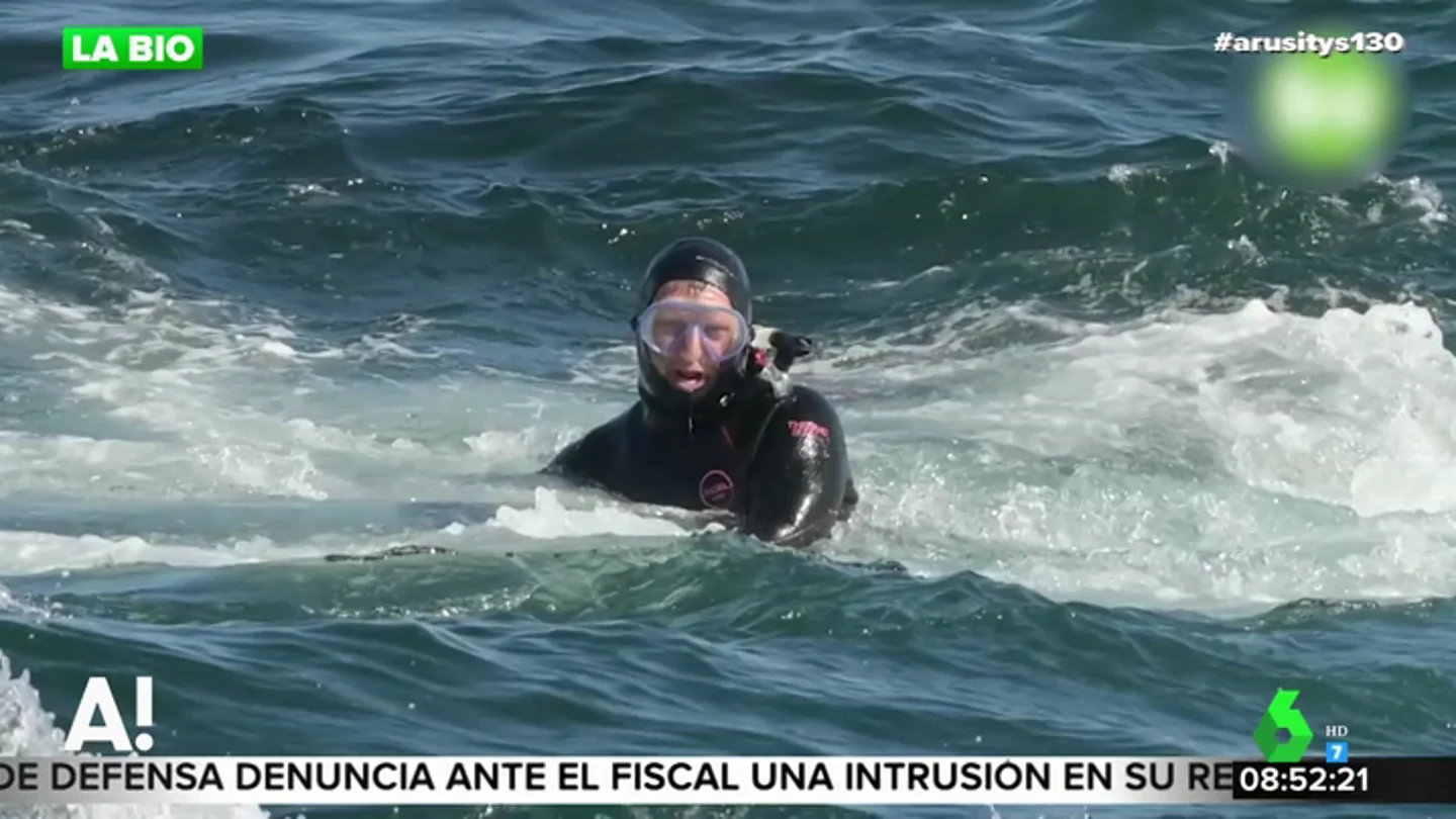 El buzo al que una ballena escupió vivo tras engullirlo El buzo al que una ballena escupió vivo tras engullirlo