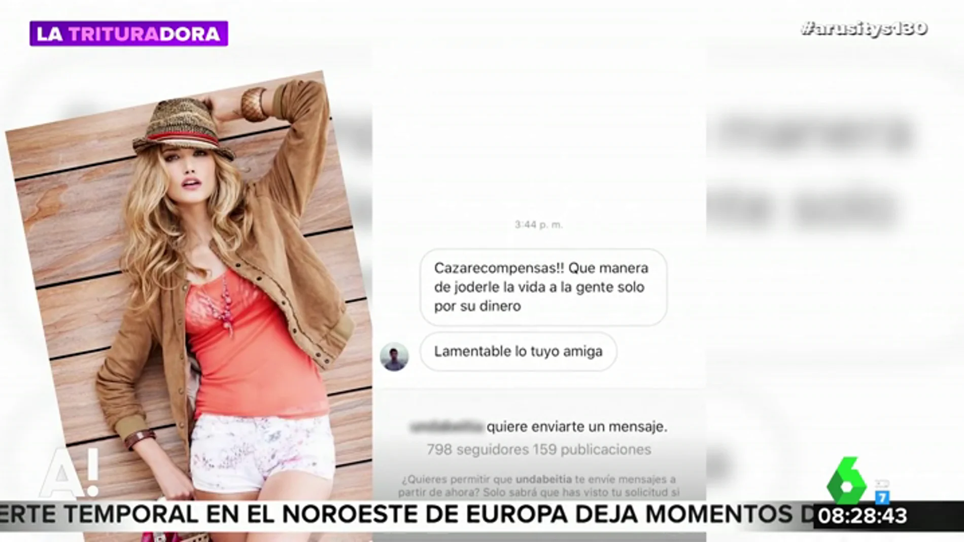 Alba Carrillo muestra el acoso que sufre en las redes sociales: "Eres una trepa, payasa"