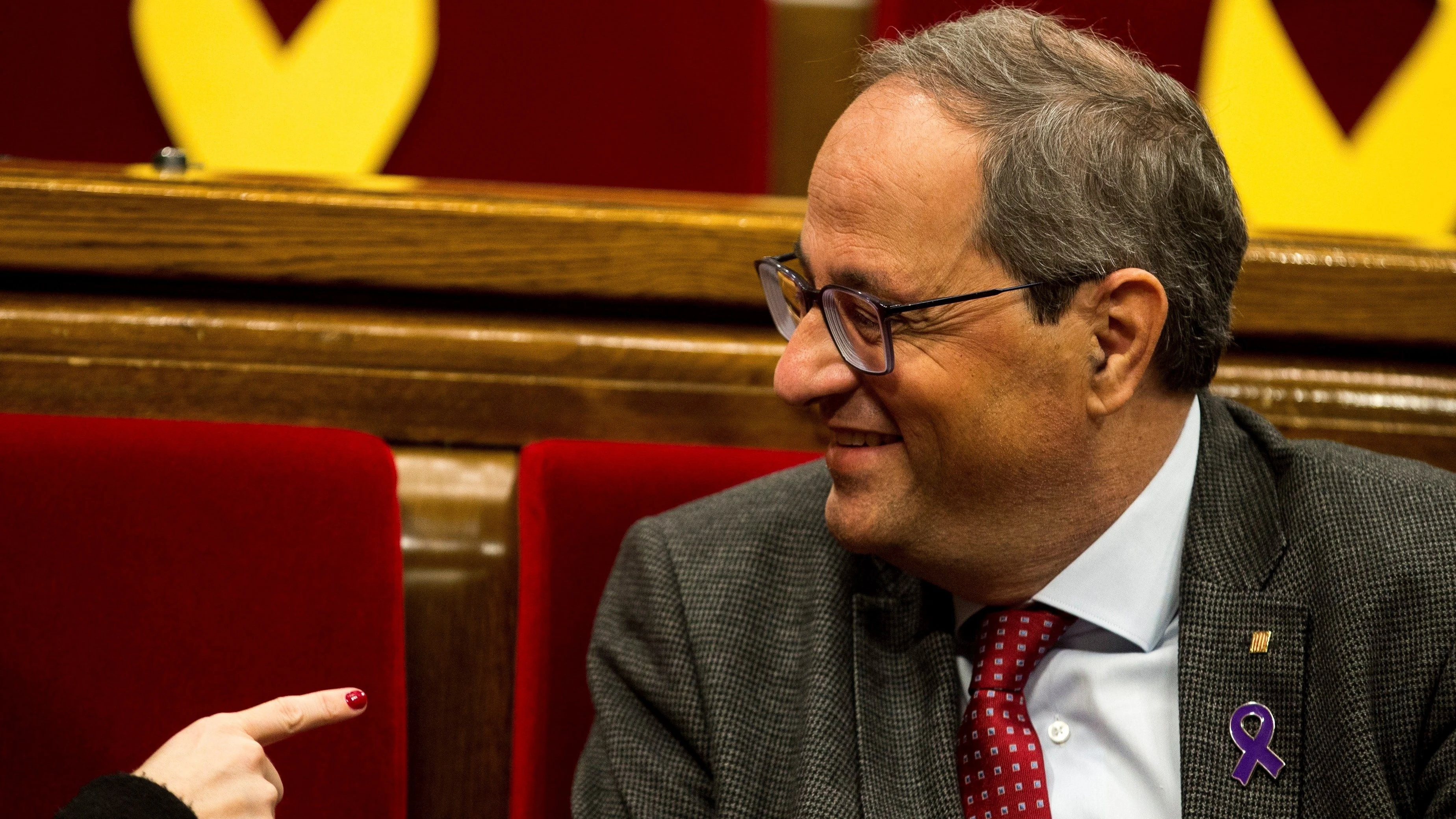 El presidente de la Generalitat, Quim Torra