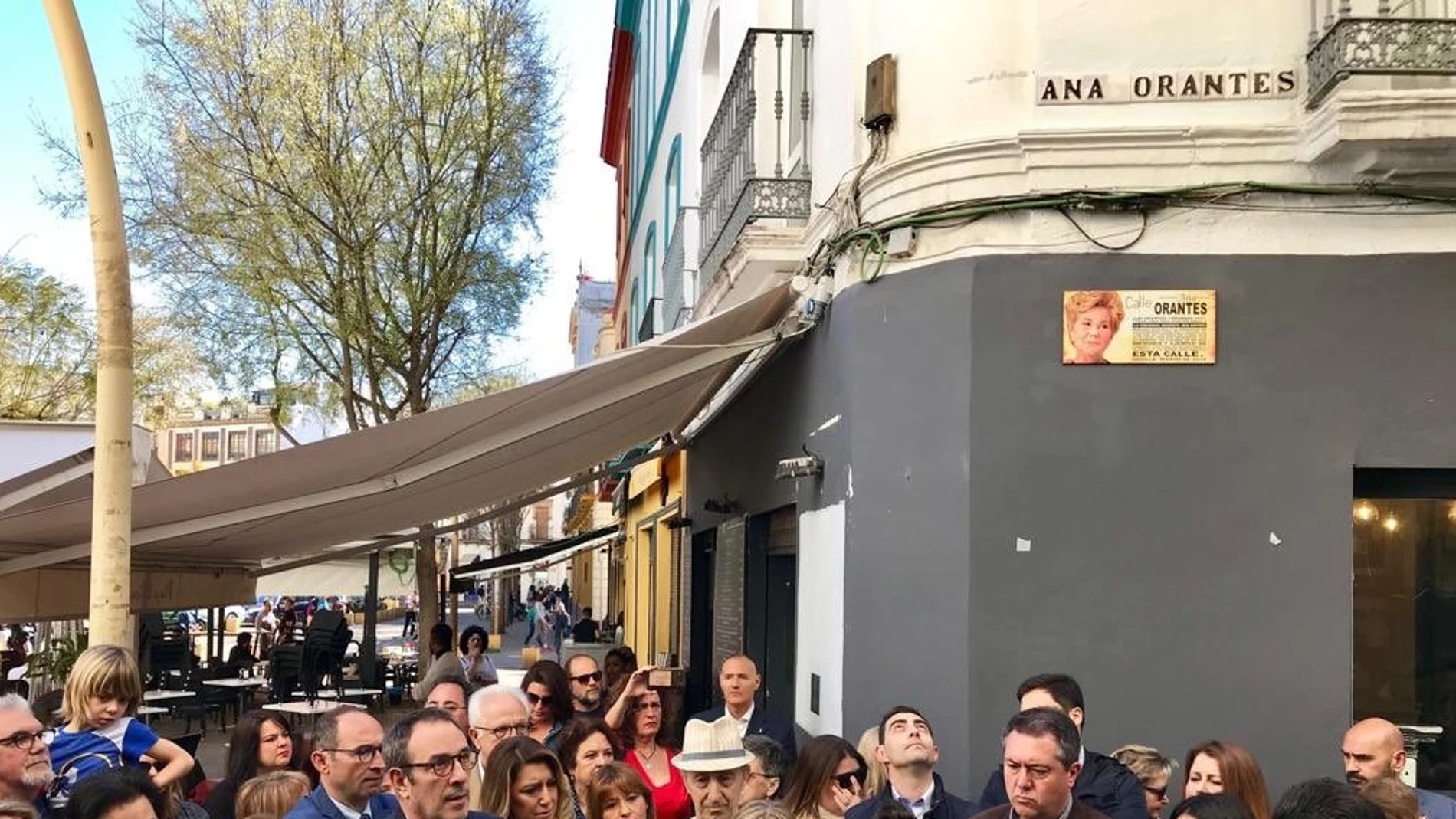 Calle de Ana Orantes en Sevilla
