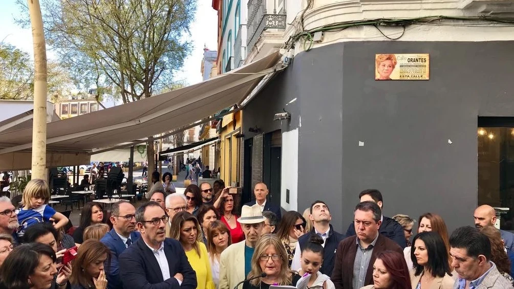 Calle de Ana Orantes en Sevilla