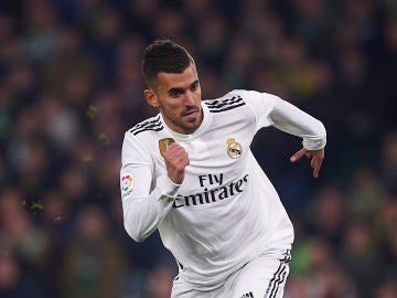Dani Ceballos, en un partido con el Real Madrid Dani Ceballos, en un partido con el Real Madrid