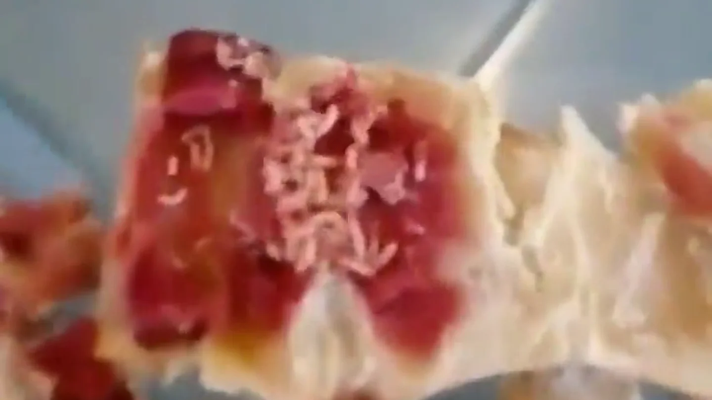Encuentra casi un centenar de gusanos en la empanada que se estaba comiendo Encuentra casi un centenar de gusanos en la empanada que se estaba comiendo