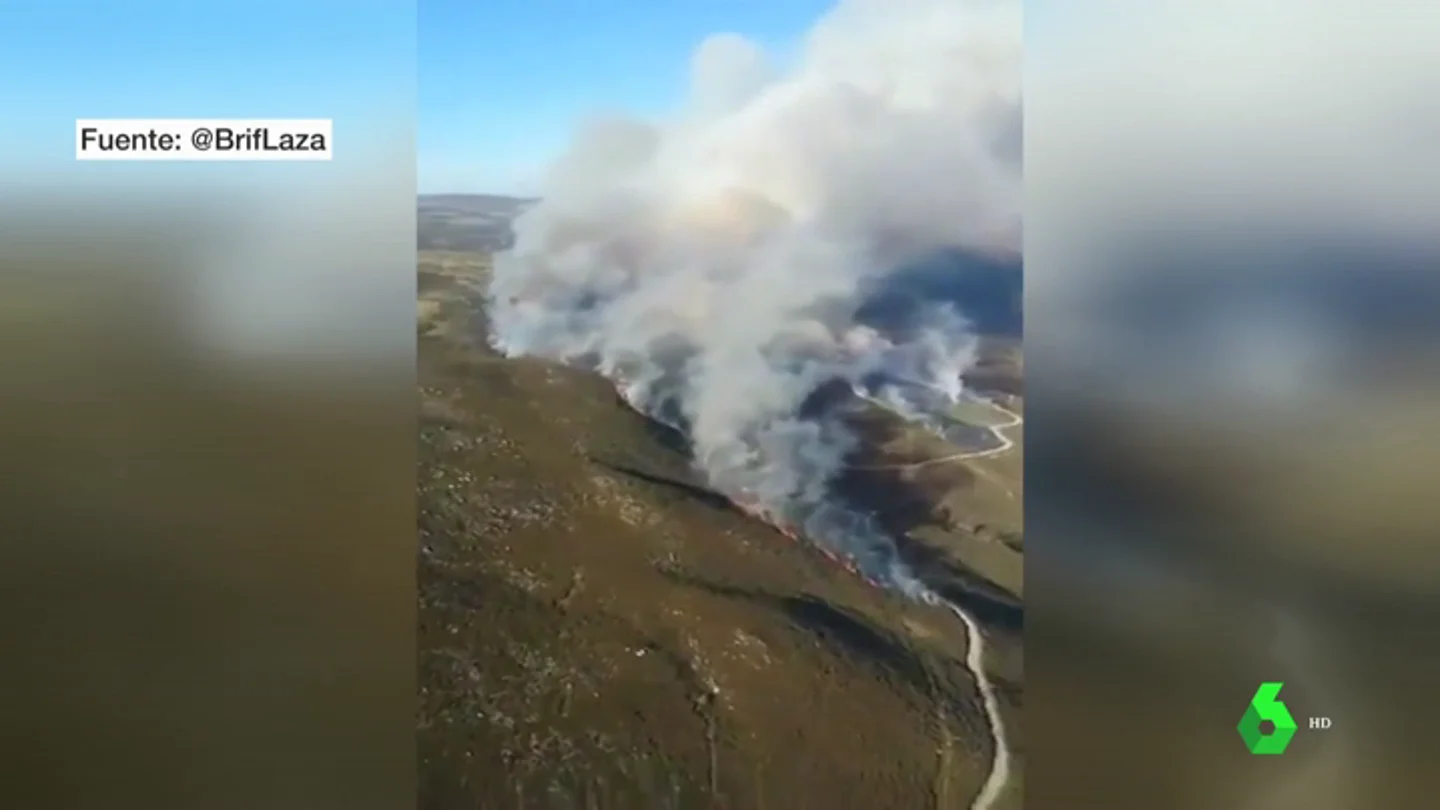 Incendios en León, Orense, Albacete y Canarias por falta de lluvias y quemas descontroladas Incendios en León, Orense, Albacete y Canarias por falta de lluvias y quemas descontroladas