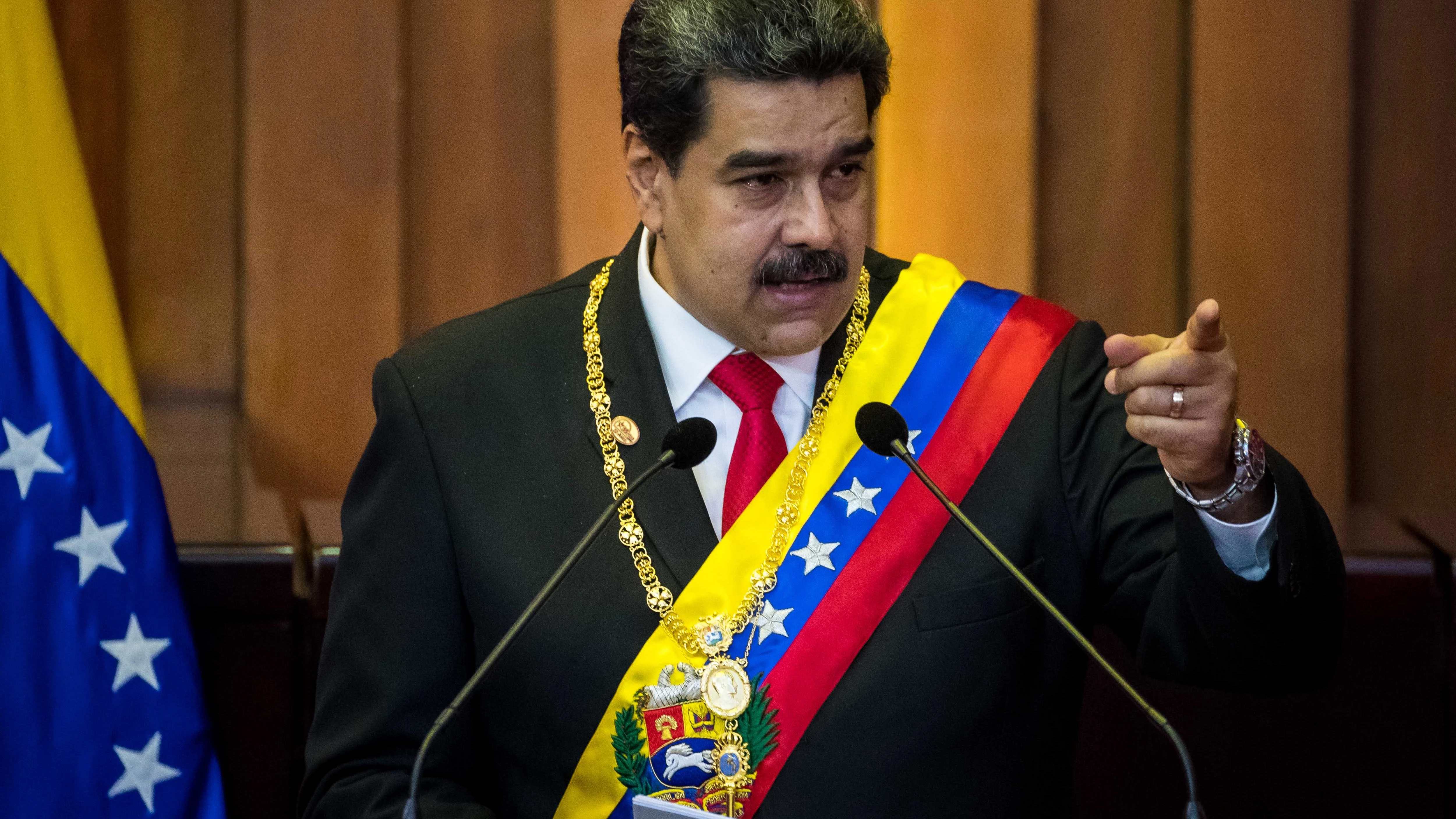 El presidente de Venezuela, Nicolás Maduro. 