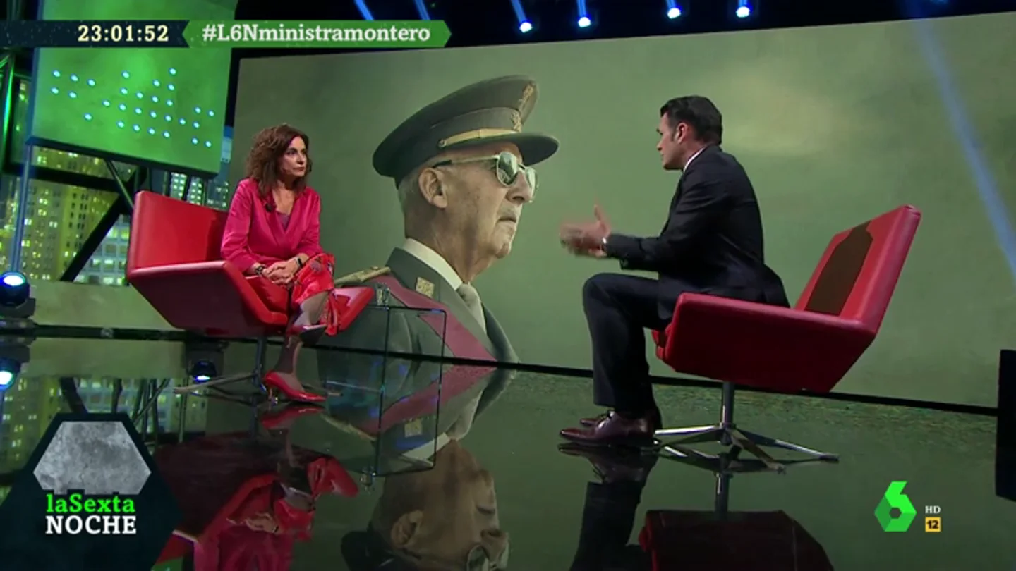 María Jesús Montero: "La exhumación de Franco no es electoralismo, era importante culminar el proceso antes de las elecciones" María Jesús Montero: "La exhumación de Franco no es electoralismo, era importante culminar el proceso antes de las elecciones"