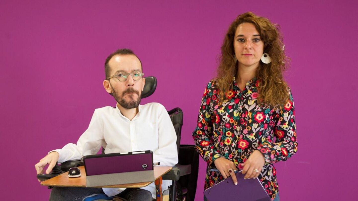 Pablo Echenique y Noelia Vera