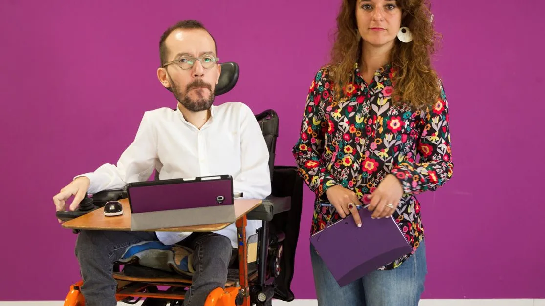 Pablo Echenique y Noelia Vera